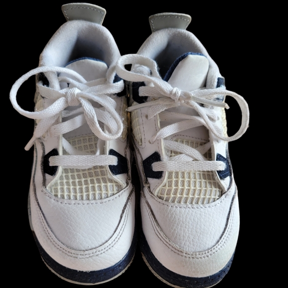 JORDAN 4 RETRO TD "Midnight Navy" - Picture 1 of 5